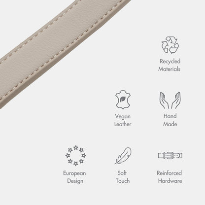 Collar - Air Tag Enabled - Vegan Leather - Cupertino